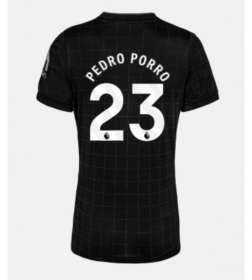 Tottenham Hotspur Pedro Porro #23 Udebanetrøje Dame 2025-26 Kortærmet
